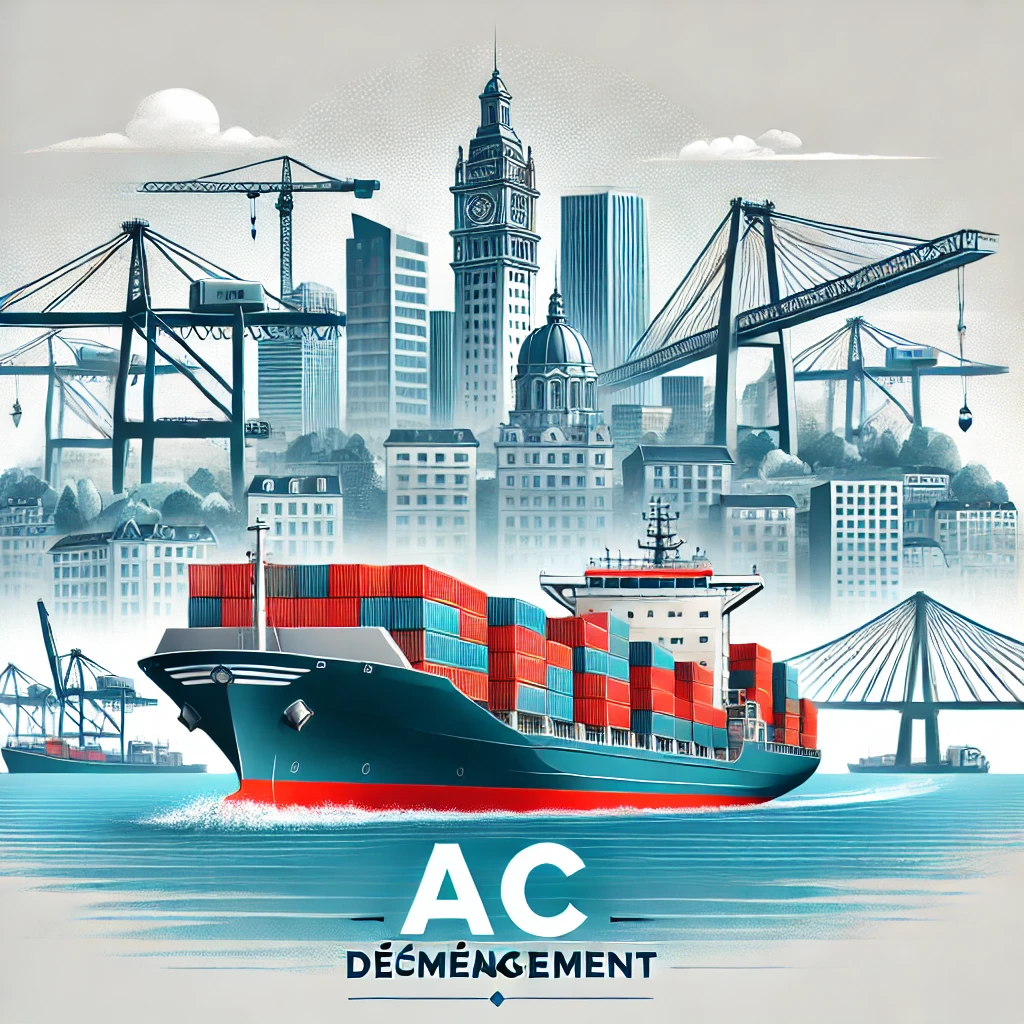 Transport Maritime de Lyon vers l'Asie - Déménagement International